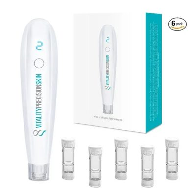 Vitality-Precision-Skin-At-Home-Use-Microneedling-Pen-Automatic-Serum-Applicator-HydraPen-Face-Body-5-Cartridges-5pcs-12-Pin-0-25mm-NOT-Medical-Device